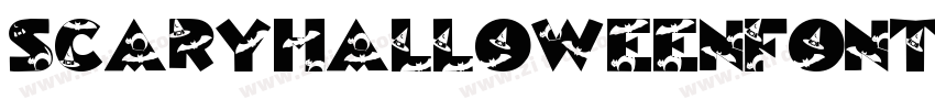 ScaryHalloweenFont B字体转换